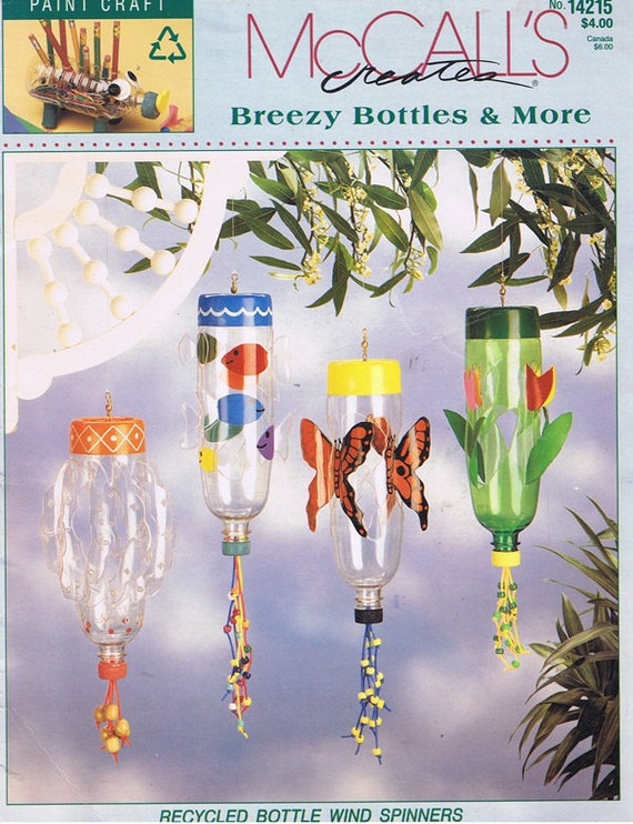 Breezy Bottles Wind Spinners Recycle Soda Liter How to Learn