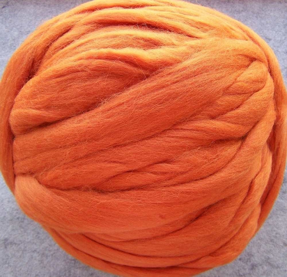 Colonial Wool Roving Copper 8oz