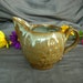 Ceramic Creamer or Gravy Boat in Winter Blue and Black Mountain