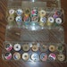 Sale 2 Tidee Maid Thread Boxes with 27 Wooden Thread Spools With Thread Was 16.00
