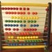 Vintage Wooden Holgate Toy Abacus Counting Frame for Math Colorful