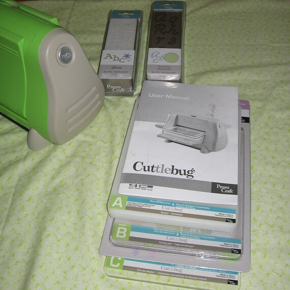 Cuttlebug Manual Die Cut Machine Lot