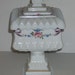 reserved for Francine Westmoreland Milk Glass Roses and Bows Ribbons Square Wedding Compote Box Bowl Jar