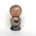 Daryl Wooden Handpainted Kokeshi Doll