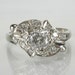 Estate Ring Diamond Engagement Ring- 0.54 Carat Total Weight - Appraisal Included