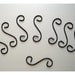 Set/8 Thick Metal Wire S-Hooks/FREE SHIPPING