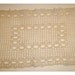 Light Beige Vintage Cotton Doily/FREE SHIPPING