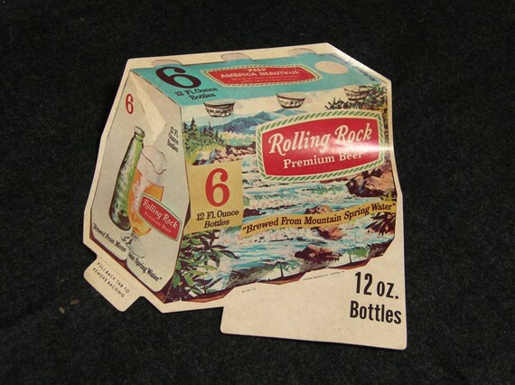 Vintage Rolling Rock Beer Label