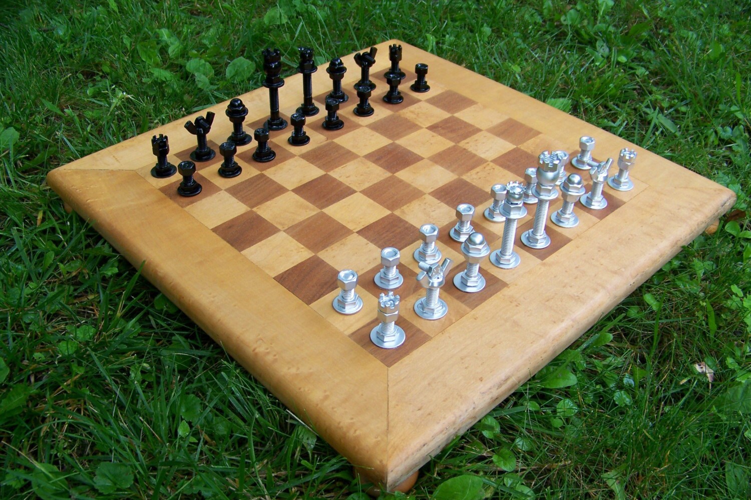 Chess Set Custom Nuts and Bolts
