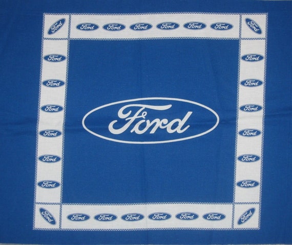 Ford logo fabric #4