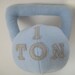 plush kettlebell