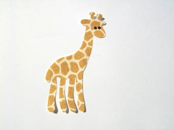 Giraffe Baby Iron on Applique by TaterPuddin on Etsy