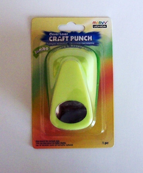 Medium Oval Craft Punch for 18 x 25 mm Domes and Settings