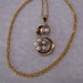 Vintage Seed Pearls & Gold Vermeil Pendant Engagement / Wedding Pearl Necklace