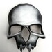 Vampire Skull Leather Mask