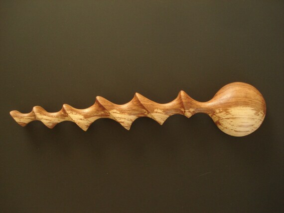 Zig Zag Wood Spoon