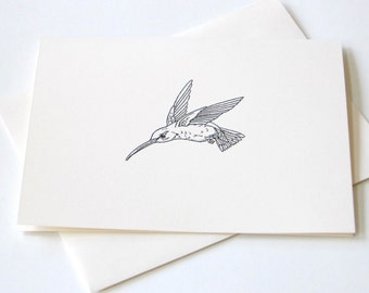 Hummingbird Notecard Set of 10