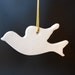 Dove ornament party favor Wedding favor - wedding registry