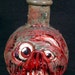 Classic Zombie Glass Potion Bottle with Cork Stopper OOAK