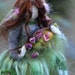 Needle Felted Spring Blessing Rose Fairy---Waldorf inspired