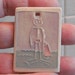 SWIM LIFEGUARD BEACH ceramic Gift Tag, Pendant, Mini Ornament, Bag Charm handmade ceramic watercolor original design by Wisconsin artist