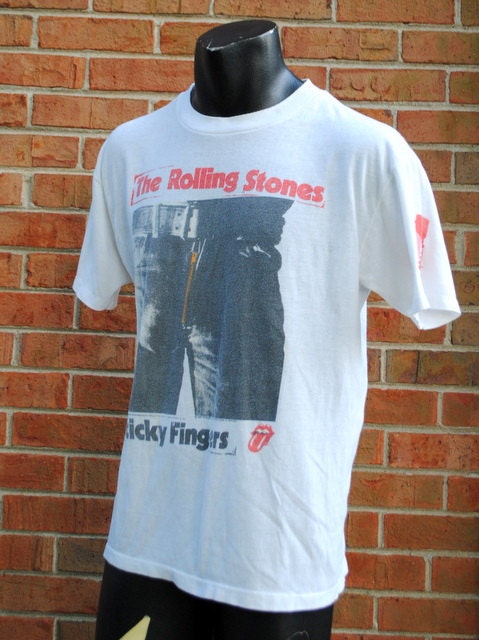 sticky fingers band shirt