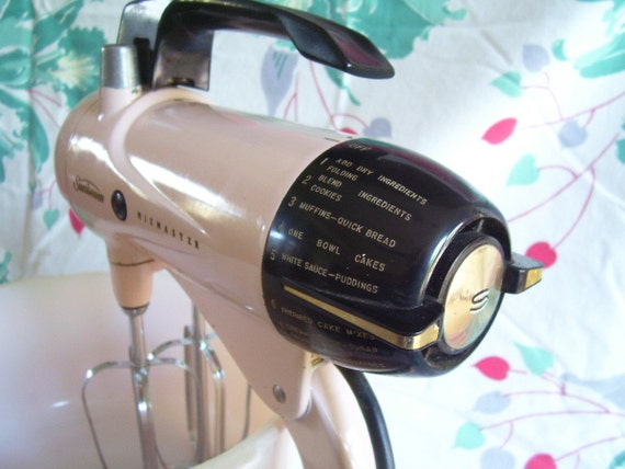 sale vintage for mixer Sunbeam SaveTheVintage by Pink Mixmaster SALE Stand Vintage Mixer