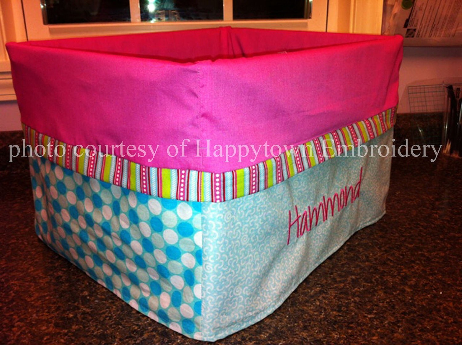 Items similar to PDF pattern for milk crate liner storage crate liner