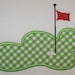 018 Golf Green Machine Embroidery Applique Design