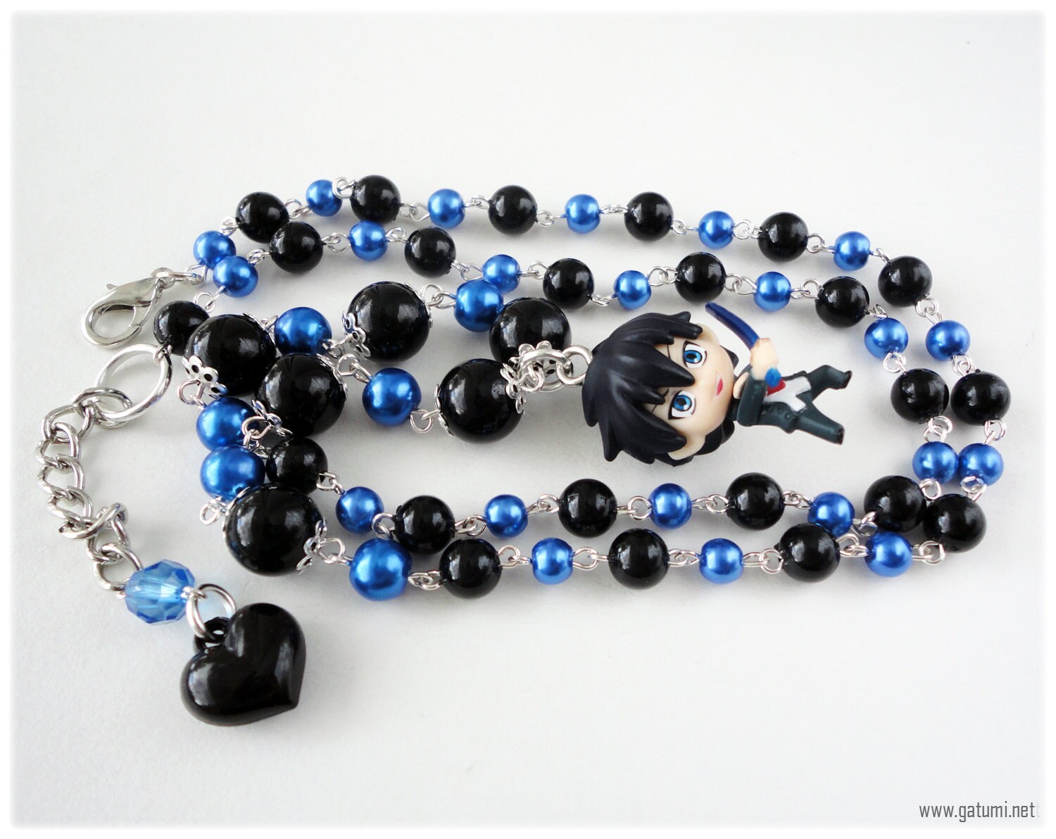 Ao no Exorcist Necklace Okumura Rin Character Pendant on