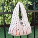 CROCHET PATTERN - Stylish Creamy Pine Tree Handbag (For Beginner)