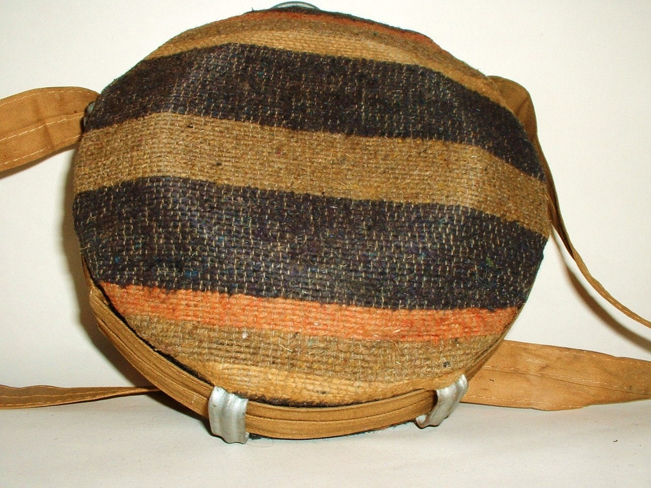 Vintage Boyco Metal Canteen with Wool Cover and Strap