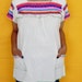 Mexican White Top Blouse Fantastic Embroidered Handmade Vtg Style Small