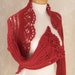 FIORENZA, Crochet shrug pattern, PDF