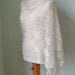 Crochet pattern, Luna shawl, PDF pattern