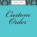 custom listing for Adeline Lancien