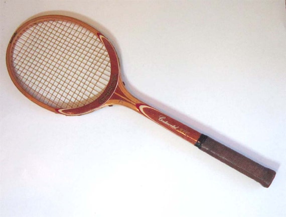 Items similar to Vintage Garcia Tennis Racquet on Etsy