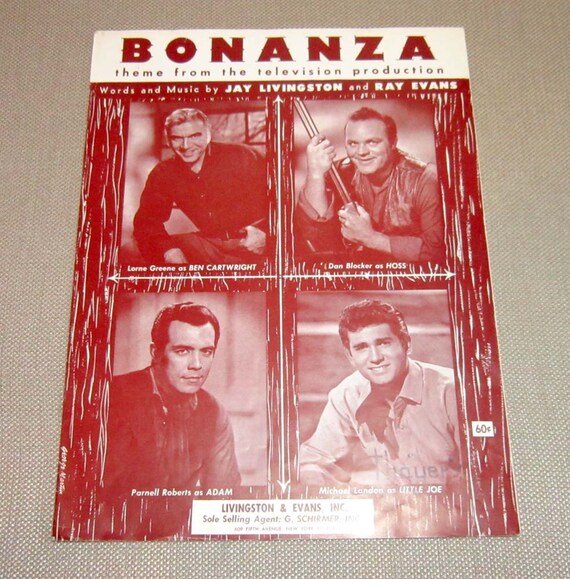 Bonanza Theme Sheet Music