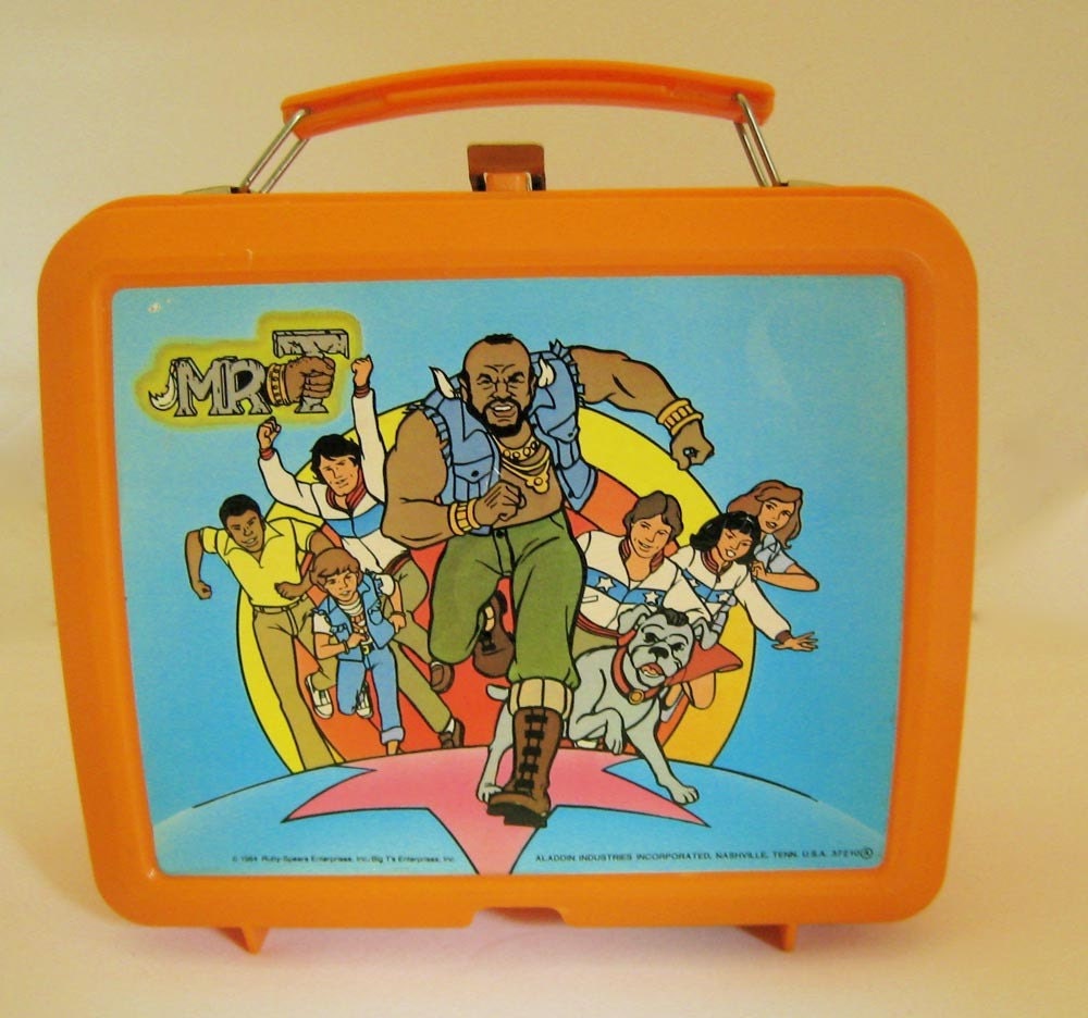vintage mr t lunch box vintage mr t lunch box