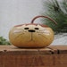 Kitty Cat Gourd Natural Centerpiece Decoration