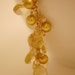 citrine, swarovski crystal & fresh water pearl necklace