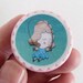 Magnet - Jump Rope Play time - Circular Shaped Locker Magnet