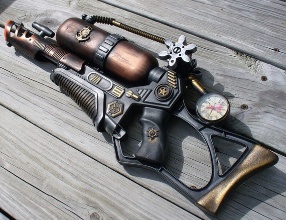 Steampunk Victorian TESLA Gun ZOMBIE killer