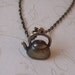Brass Teapot Necklace