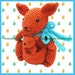 Mommy Kangaroo and Baby Kangaroo Amigurumi PDF Crochet Pattern by HandmadeKitty