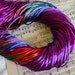 LAST One - Hand-dyed silky cord in beautiful SUMMER CARNIVAL, 10 yards