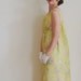 mod yellow bridesmaid gown perfect for a meadow wedding .small .sale.sale s a l e