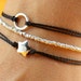 Star silver friendship bracelet