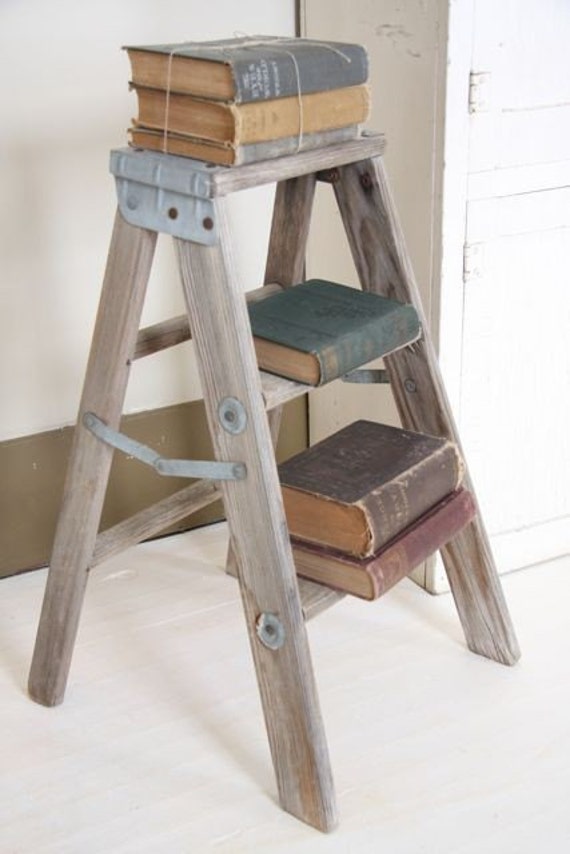 small wooden ladder