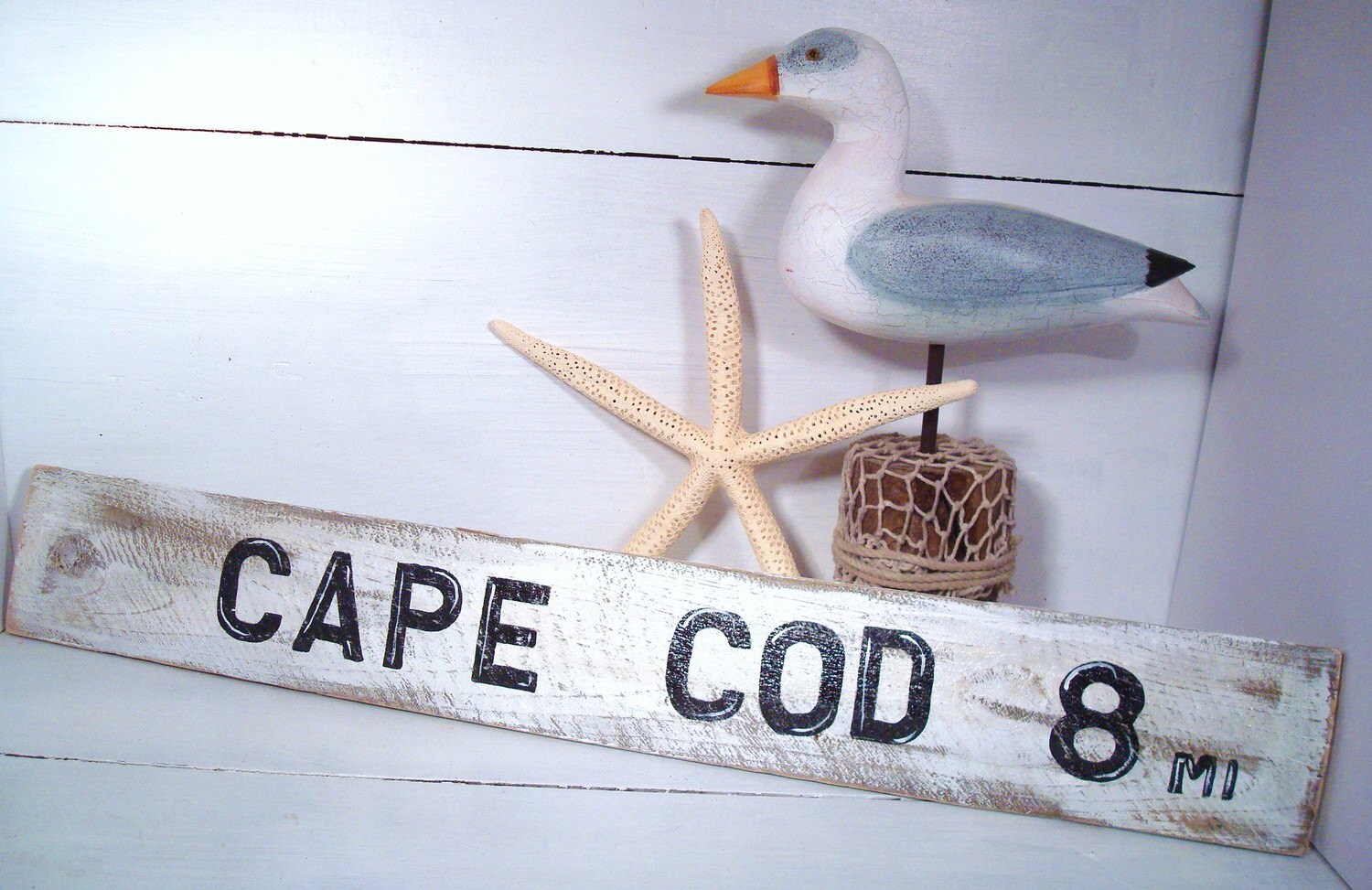 Vintage Style Cape Cod wooden Sign